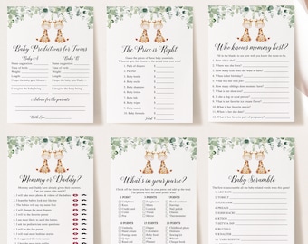 14 Twins Baby Shower Games, Twin Baby Shower Games, Twins Baby Shower, Twins Baby Prediction Advice, Twins Baby Games, Twin Boys Baby Shower