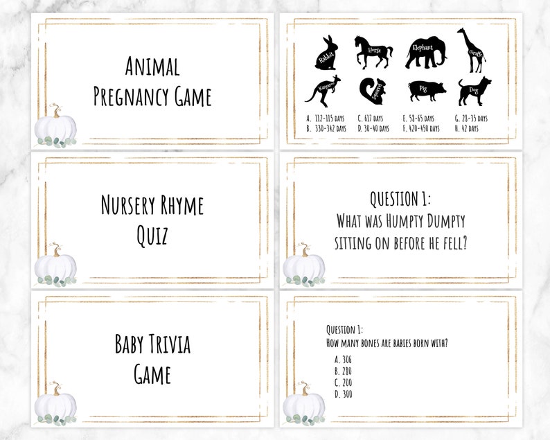 Virtual Baby Shower Games Zoom Baby Shower Games Powerpoint Etsy