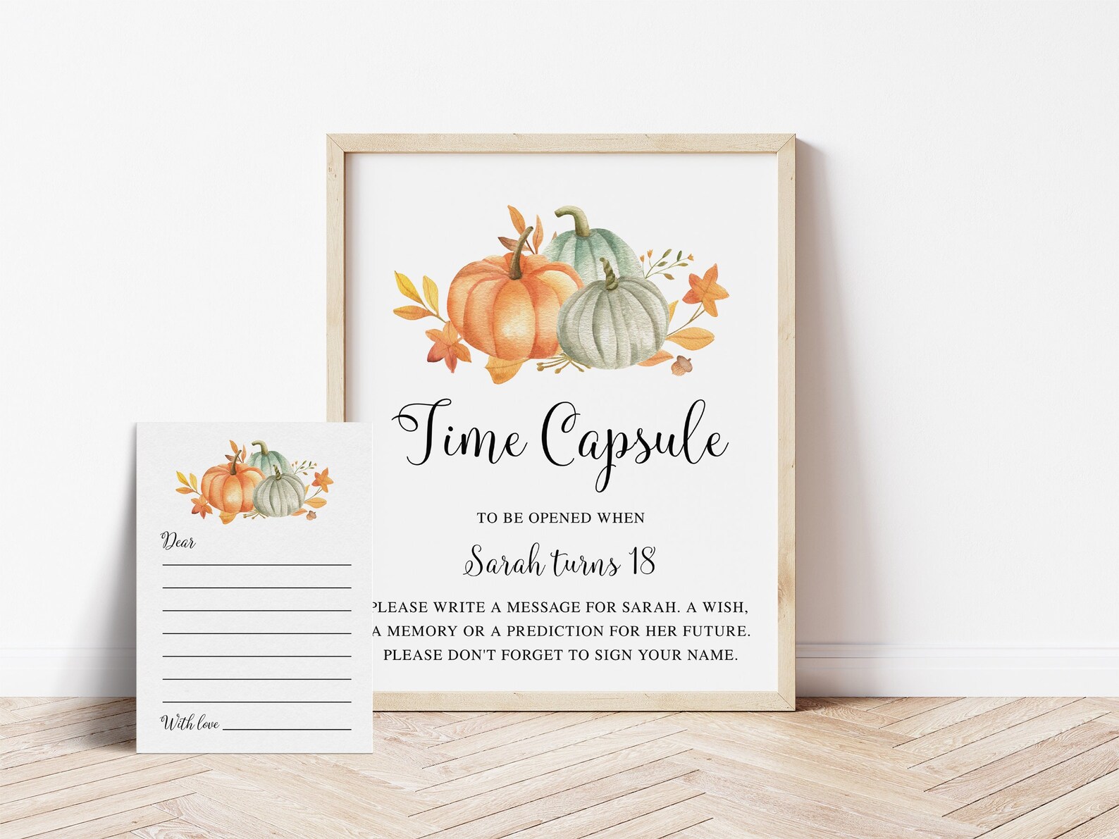 Time Capsule Baby Shower Time Capsule 1st Birthday Time Etsy
