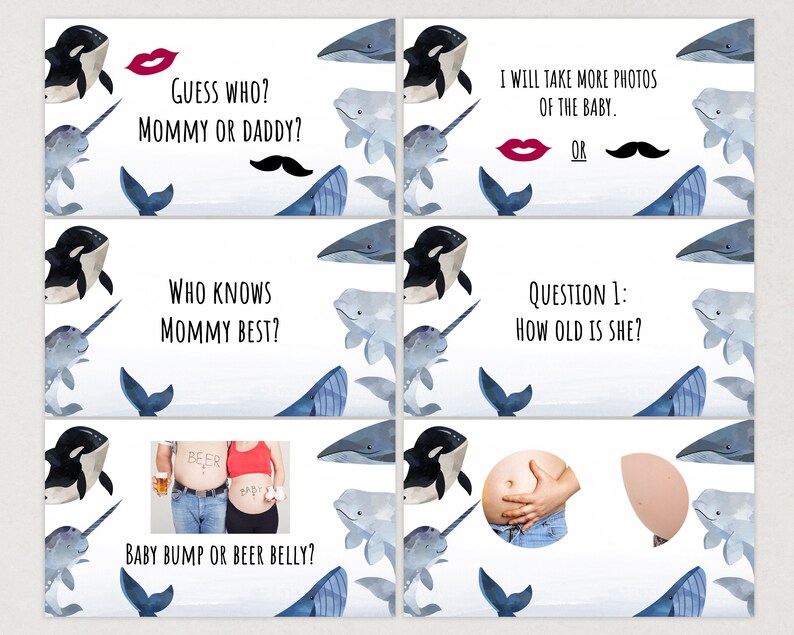 Virtual Baby Shower Games Virtual Baby Shower Zoom Baby Etsy