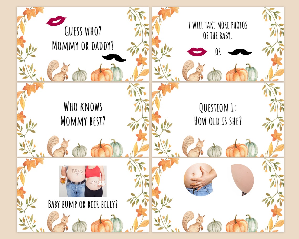 Virtual Baby Shower Games Zoom Baby Shower Games Powerpoint Etsy