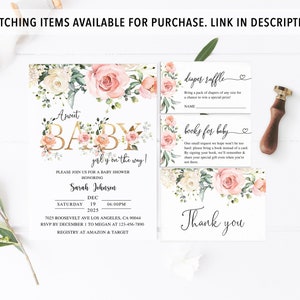 Thank You For Coming Please Take One Sign, Thanks For Coming Sign, Please Take One Sign, Favors Sign, Baby Shower Favors Sign, Baby Shower image 5