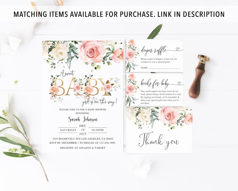 Thank You For Coming Please Take One Sign, Thanks For Coming Sign, Please Take One Sign, Favors Sign, Baby Shower Favors Sign, Baby Shower image 5