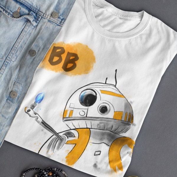 BB-8 Watercolor T-Shirt