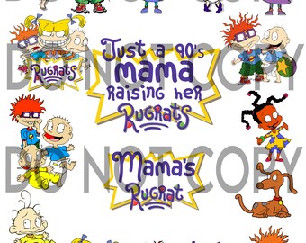 picture 90S Mama Rugrats Svg 90s mama etsy