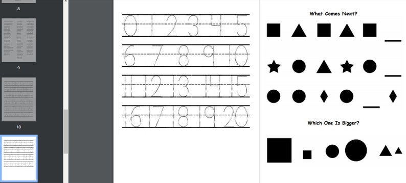 Kindergarten Prep Printable Worksheets image 6