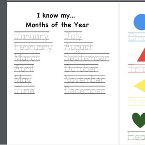 Kindergarten Prep Printable Worksheets image 2