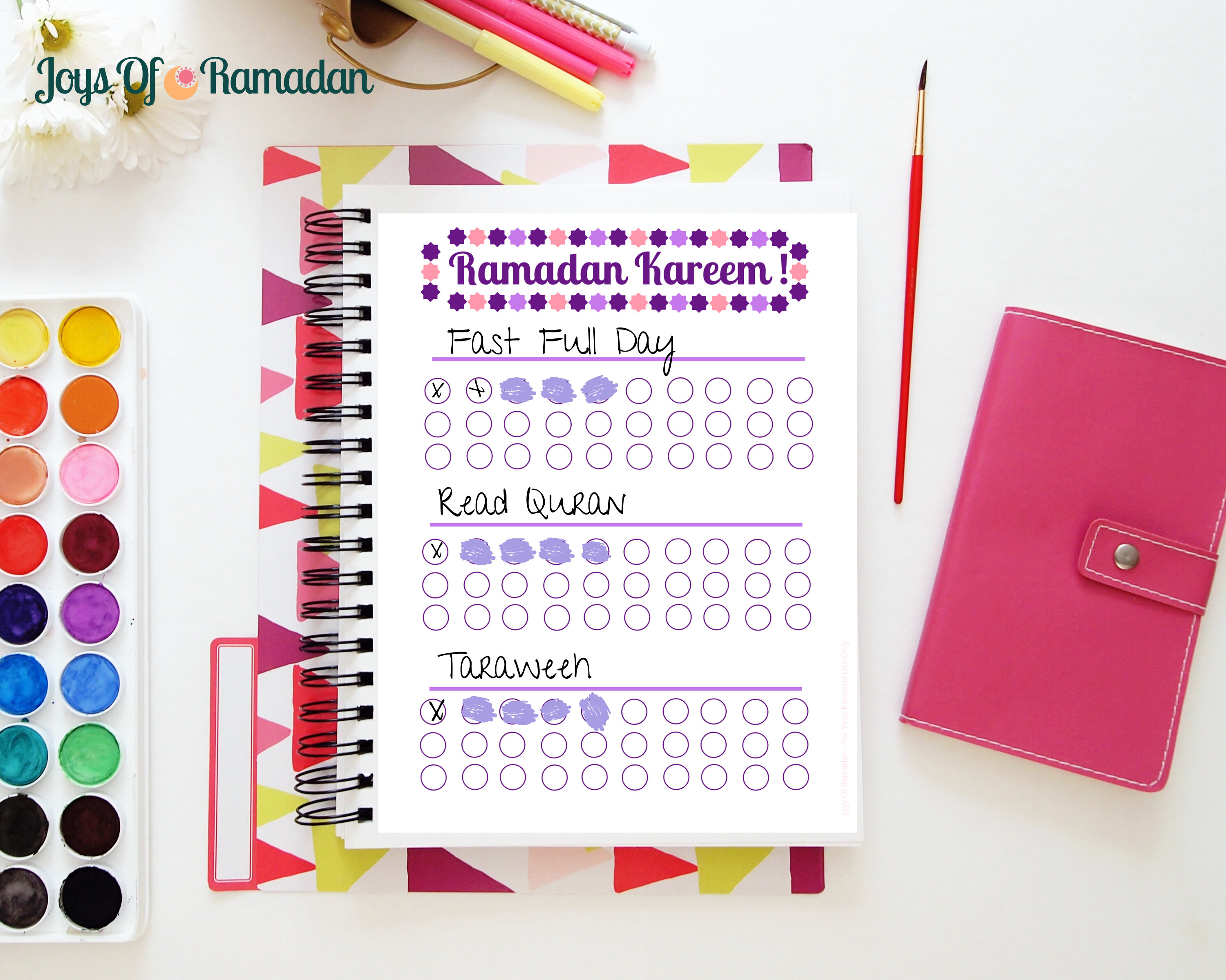 Personalized Ramadan Tracker Custom Ramadan Decoration For Etsy