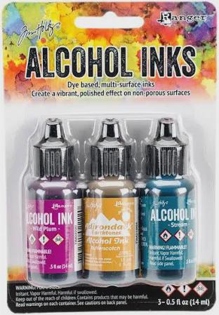 Ranger Alcohol Inks 3pack - Assorted Colors - Etsy