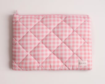 Puffy Laptop Case, Quilted Case, iPad tablet sleeve