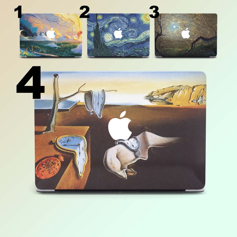 Vincent van Gogh Macbook Pro 15 Pro 13 2020 Starry Night hard case Mac Air 11 Mac Air 13 case Salvador Dali Mac Pro 16 Mac Retina 13 gift