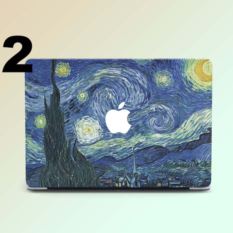 Vincent van Gogh Macbook Pro 15 Pro 13 2020 Starry Night hard case Mac Air 11 Mac Air 13 case Salvador Dali Mac Pro 16 Mac Retina 13 gift