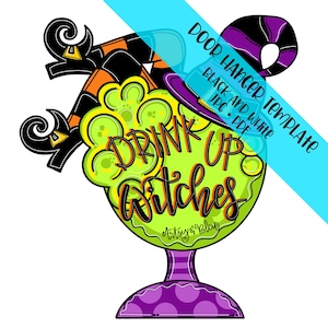 TEMPLATE Door Hanger: Witch Drink