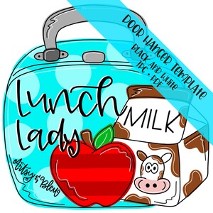 TEMPLATE Door Hanger: Lunch Box