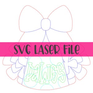 SVG Laser File: Cheer PomPom Megaphone