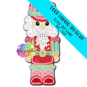 TEMPLATE DOOR HANGER: Nutcracker