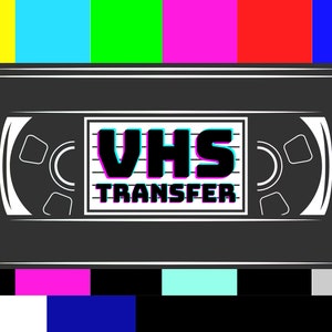 VHS to Downloadable File Video Digital Conversion - Easy 1-2-3 Process + Optional USB Flash Drive *Fast Delivery, Reliable Service*