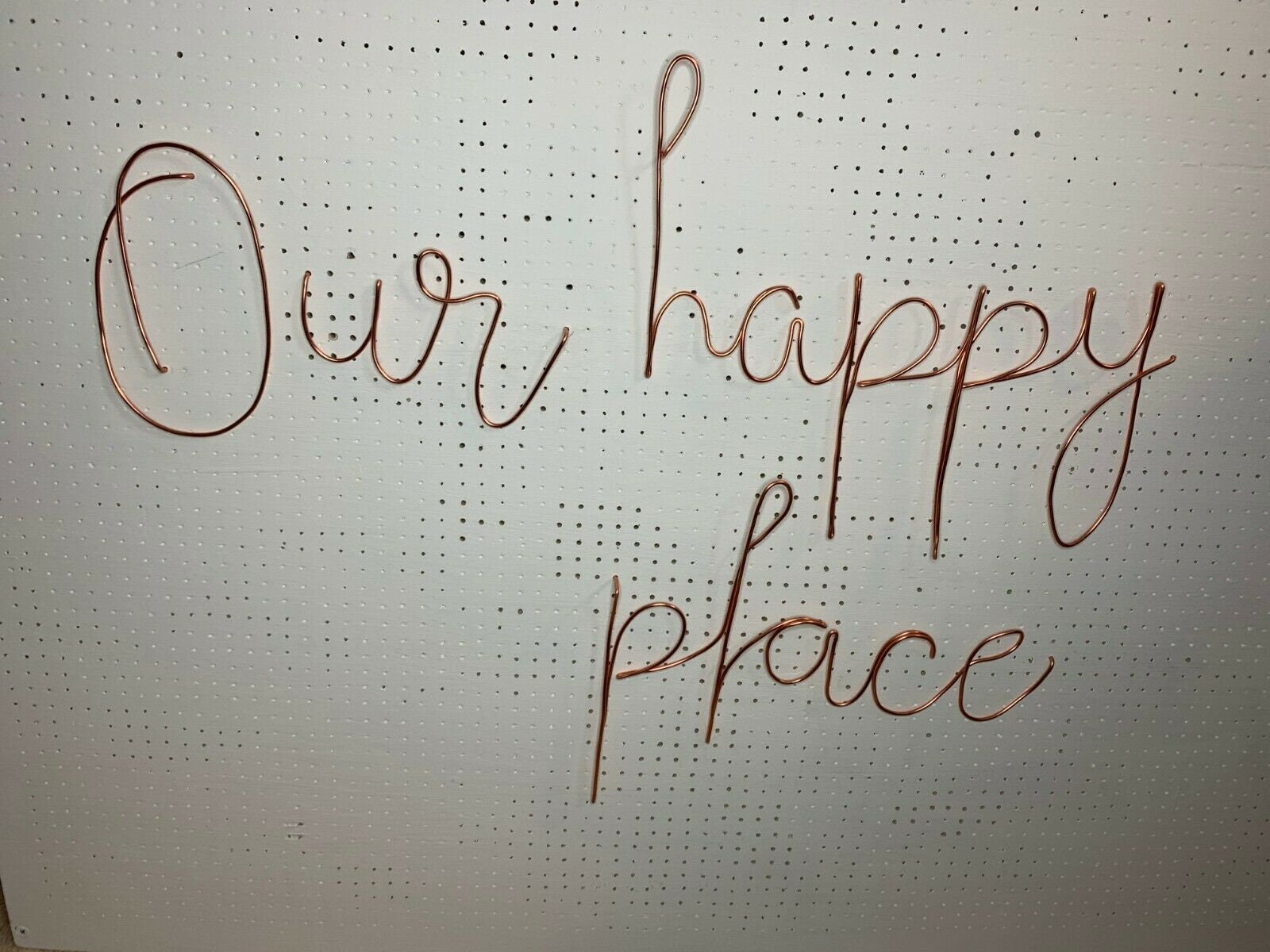 Be our guest wire sign//wire word//home decor//Bedroom decor//wire art//wire quote