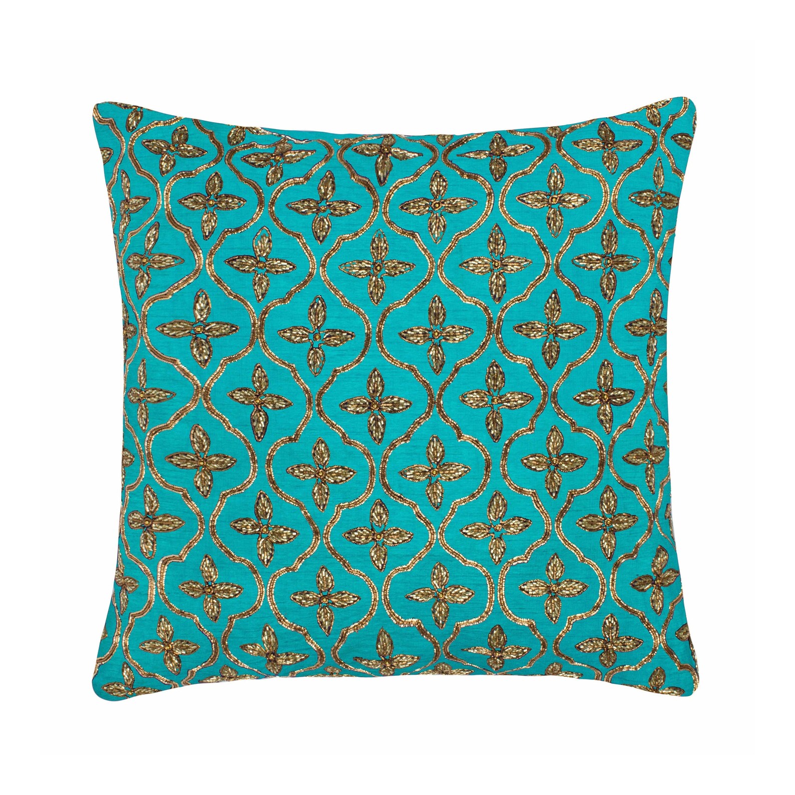 Turquoise Decorative Throw Pillow Cover for Home Decor Etsy