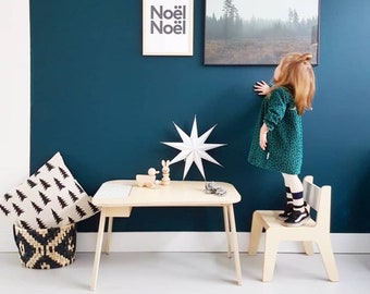 KUKUU bird&berry table | sustainable eco modern kids furniture