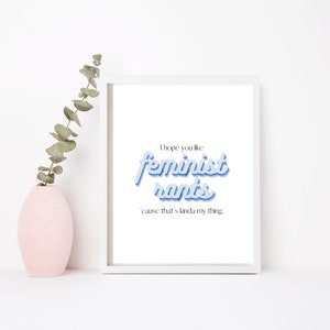Feminist Rants- TV Sitcom, Funny art