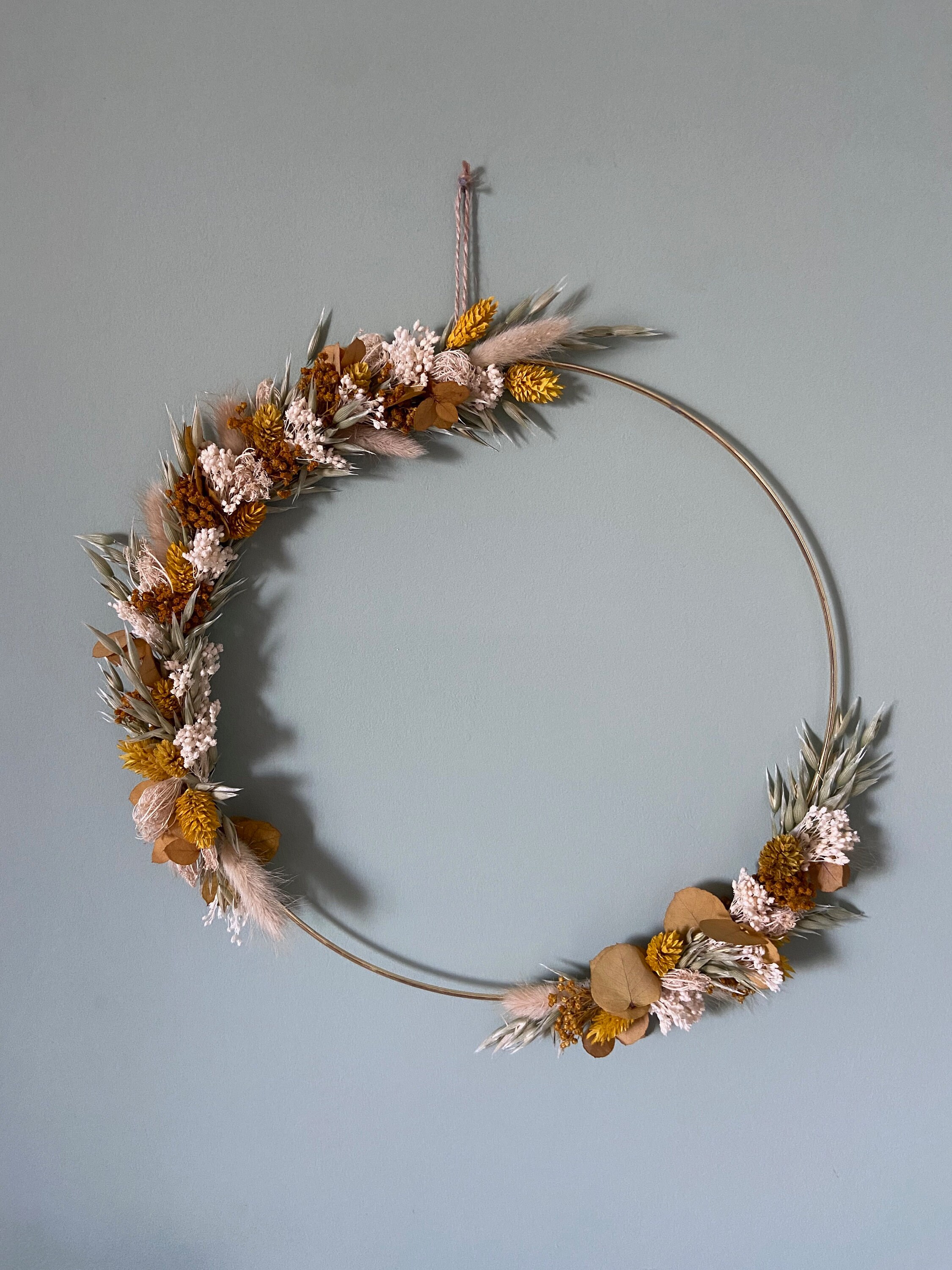Couronne de Fleurs Séchée Paula 