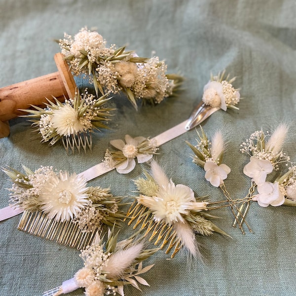 Dried Flower Comb Etsy
