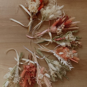 Bouquet of dried flowers, wedding decoration and other events