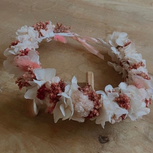 Collection ROSA accessoires fleurs séchées mariages, autres évènements... Peignes, boutonnières, bracelets, couronnes, barrettes.. image 8