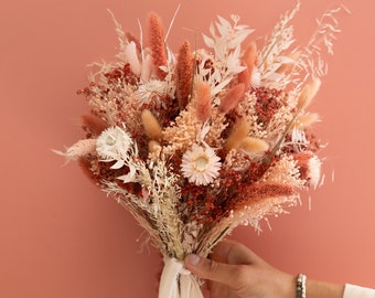 Bouquet fleurs séchées ROSA, Décorations, mariages et autres évènements