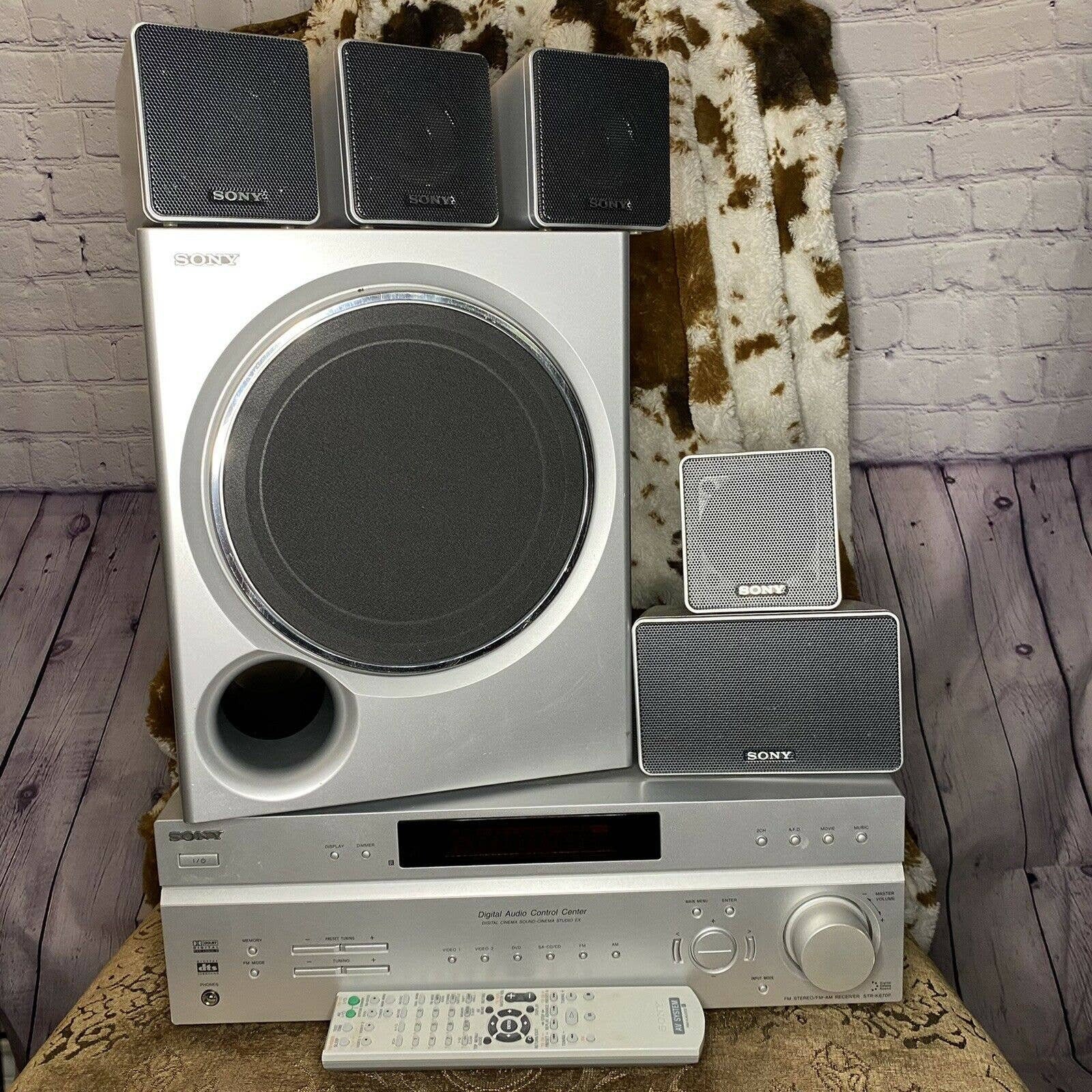 Sony str K670p Home Theatre Cinema Surrond Sound Full set w/ Etsy