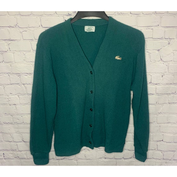 vintageheifer Vintage Izod Lacoste Turquoise Womens Cardigan Size Small / Medium