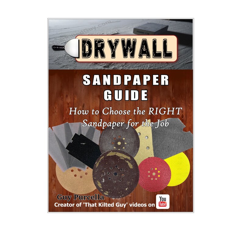 Drywall Sandpaper and Sanding Grit Ultimate Guide Plus Video Links Etsy
