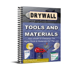 AUTOGRAPHED- How to Choose the right Drywall Tools and Materials Spiral Bound