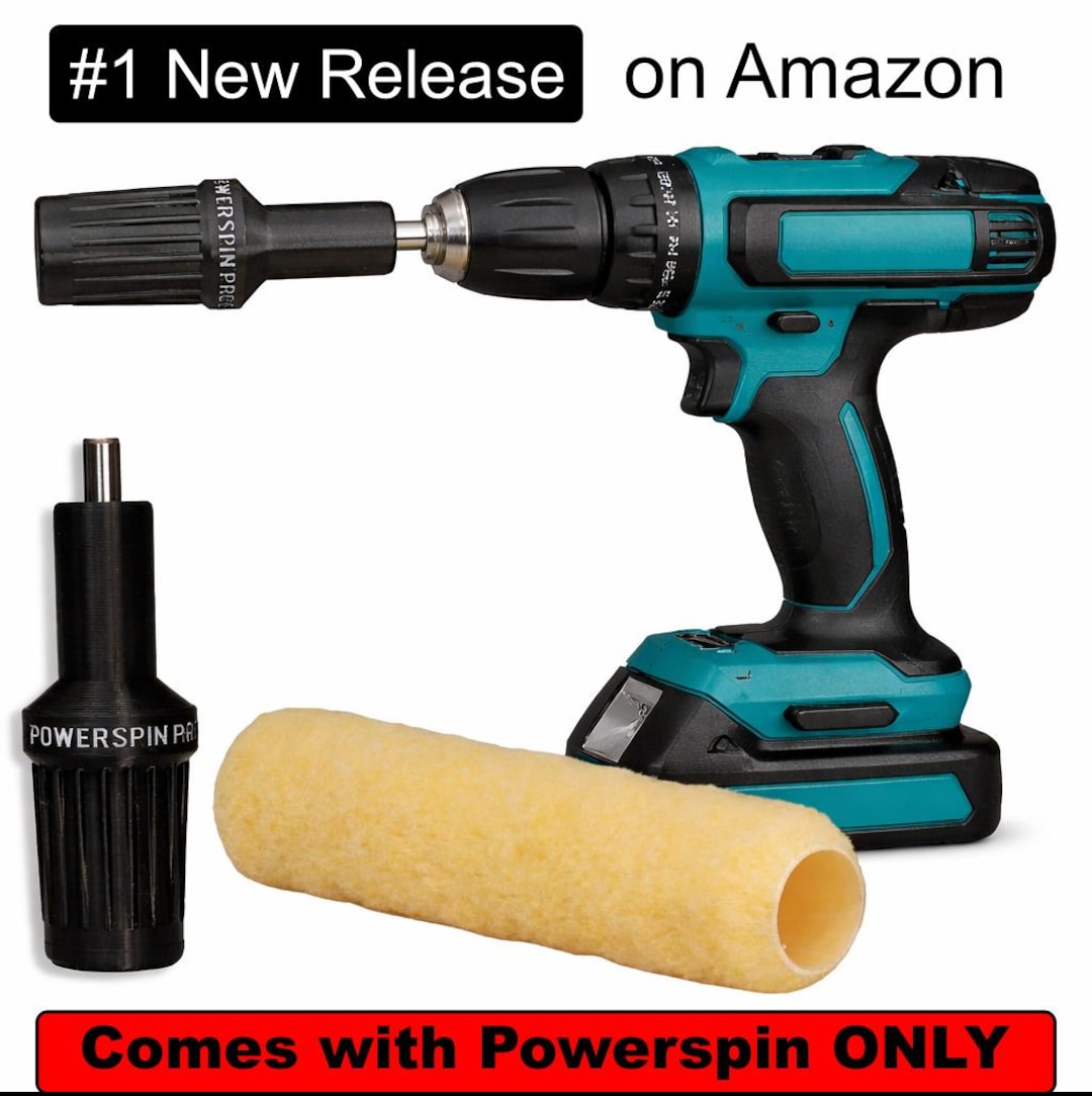 Roller Rinser Drill-powered Paint Roller Cleaner: 30-second Mess-free Cleaning - Etsy