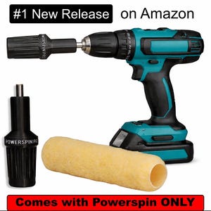 Drill-Powered Paint Roller Cleaner: 30-Second Mess-Free Cleaning