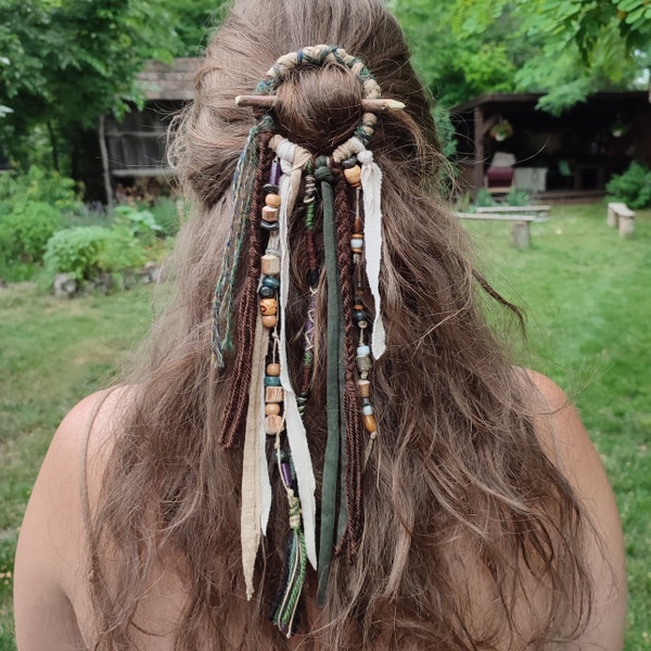 Tribal Dreadring - ready to ship-