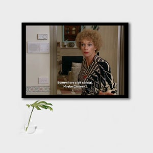 Kath and Kim &quot;Somewhere Special, Maybe Chinese&quot; INSTANT DOWNLOAD Aussie television, Comedy, Funny, Kath Day-Knight, Kath and Kel