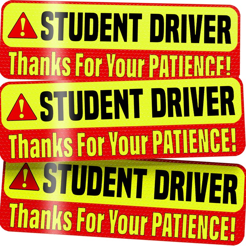 Student Driver Sticker - Etsy