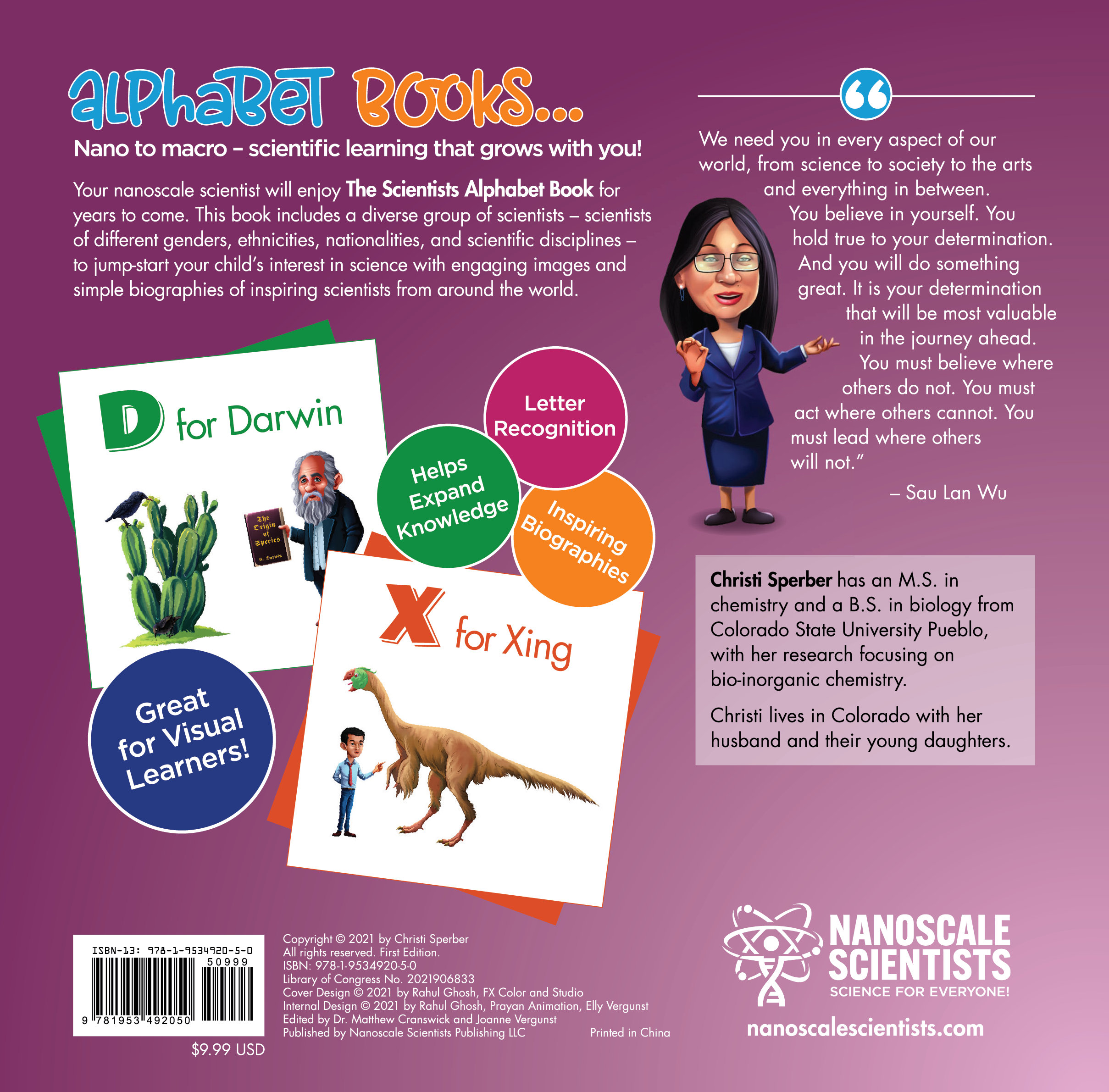 The Scientists Alphabet Book - Etsy