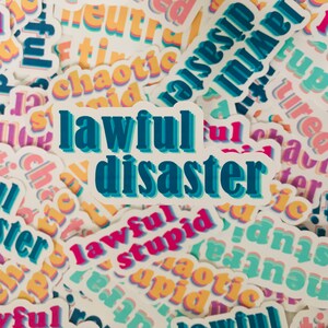 Legale Ramp Sticker - Voor laptop, fles water, dagboek, auto
