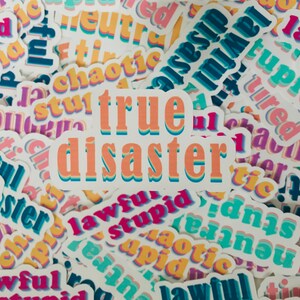 True Ramp Sticker - Voor laptop, fles water, dagboek, auto