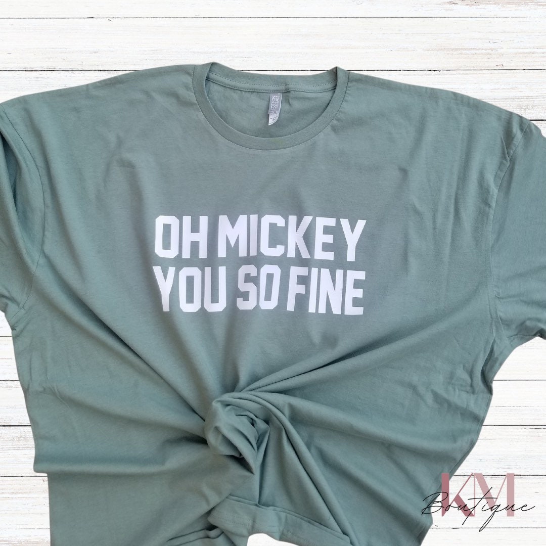 Mickey Mouse Tshirt Oh Mickey You so 