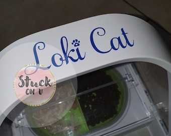 Pet bowl Label, Surefeed Pet bowls, Cat bowl, Dog Bowls
