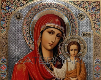 Blessed Virgin Mary - Instant Digital Download - 4x5/8x10 Crop Ratio