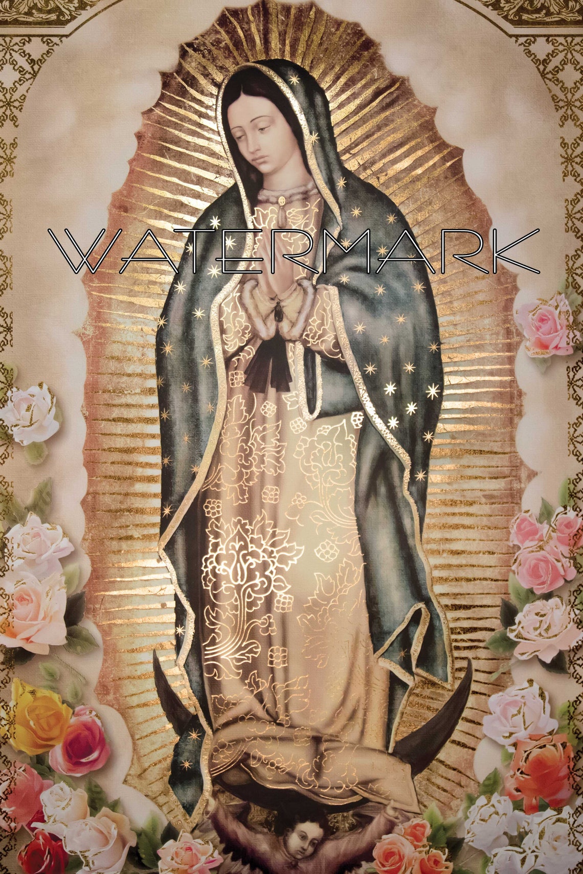 Our Lady of Guadalupe High Resolution Digital Downloads - Etsy