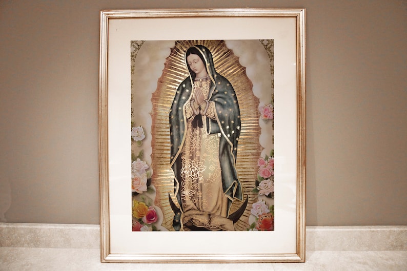Our Lady of Guadalupe High Resolution Digital Downloads Multiple Sizes image 2