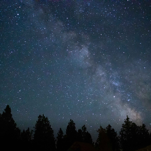 Montana Milky way, Night Skies, Montana, USA  - Digital Download