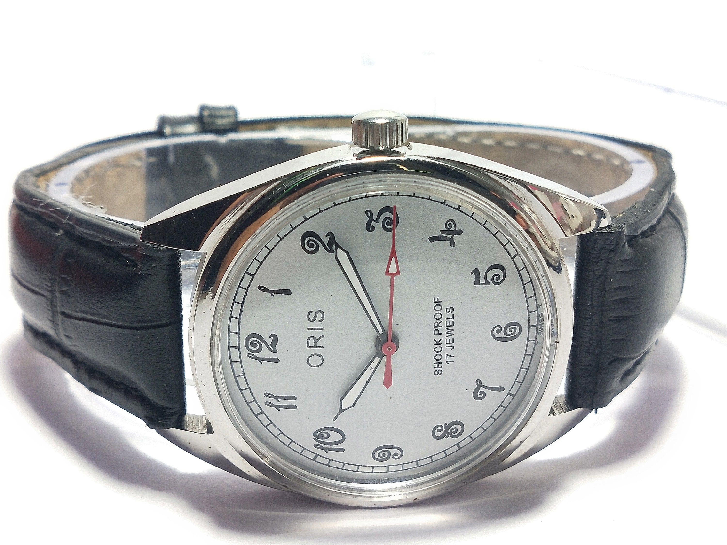 Vintage Oris Mechanical Hand Winding ST96 Movement Dial Wrist Watch C43