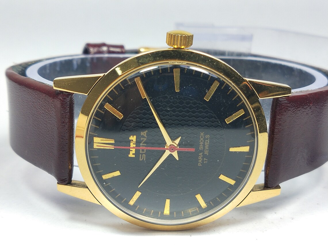 Vintage HMT Sona Hand Winding Wrist Watch Men's Gents FHF Etsy